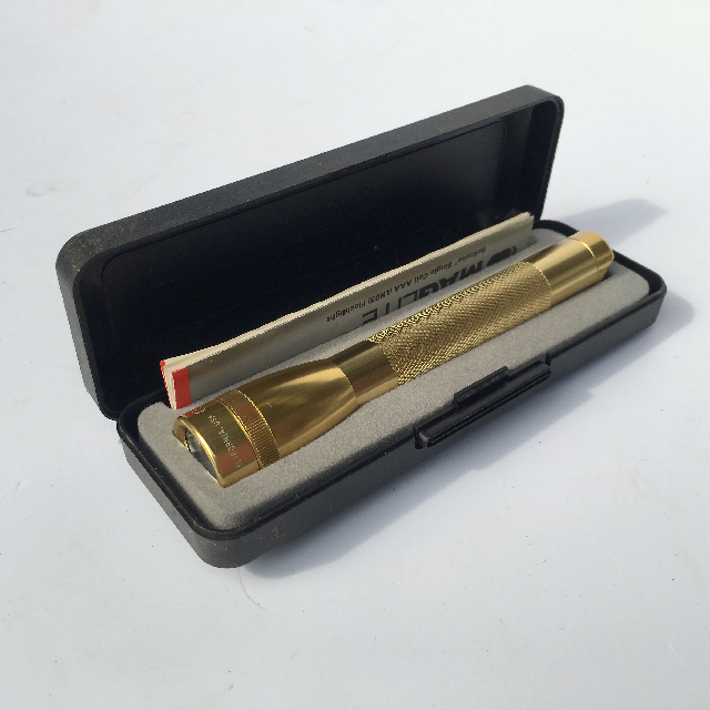 TORCH, Mini Maglite - Gold